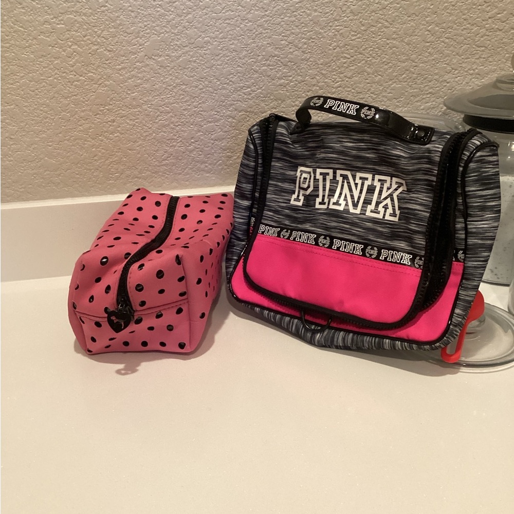 PINK LOGO 2 SHOWER CADDYS